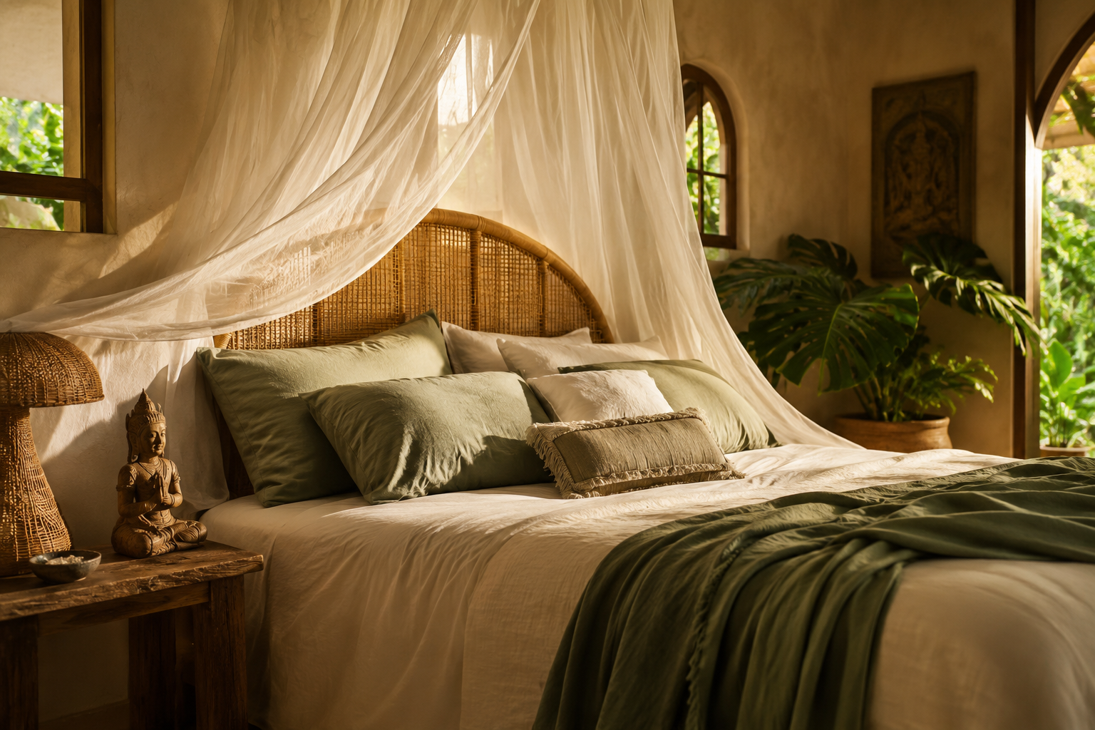 Chambre Tropicale Balinaise : 5 Objets pour un Cocon Exotique