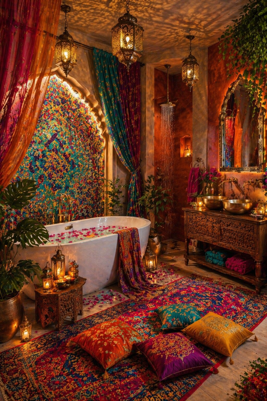 Salle de Bain Indienne : 5 Accessoires pour un Rituel de Beauté Ayurvédique
