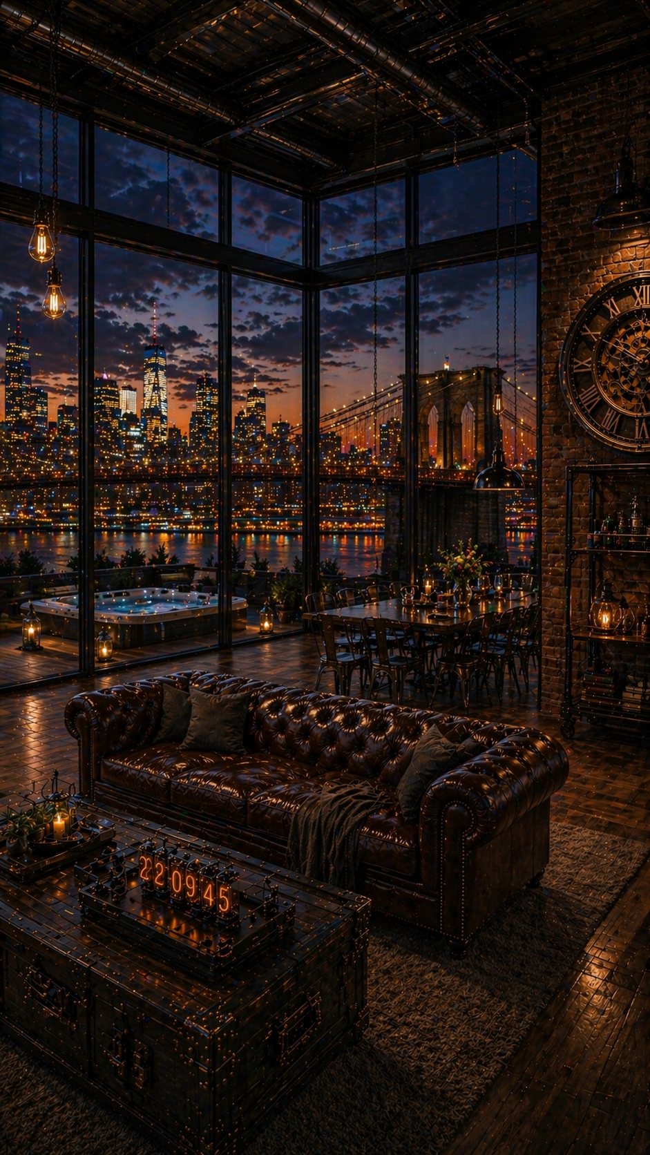 Salon Industriel : 5 Objets Essentiels pour une Déco Loft New-Yorkais